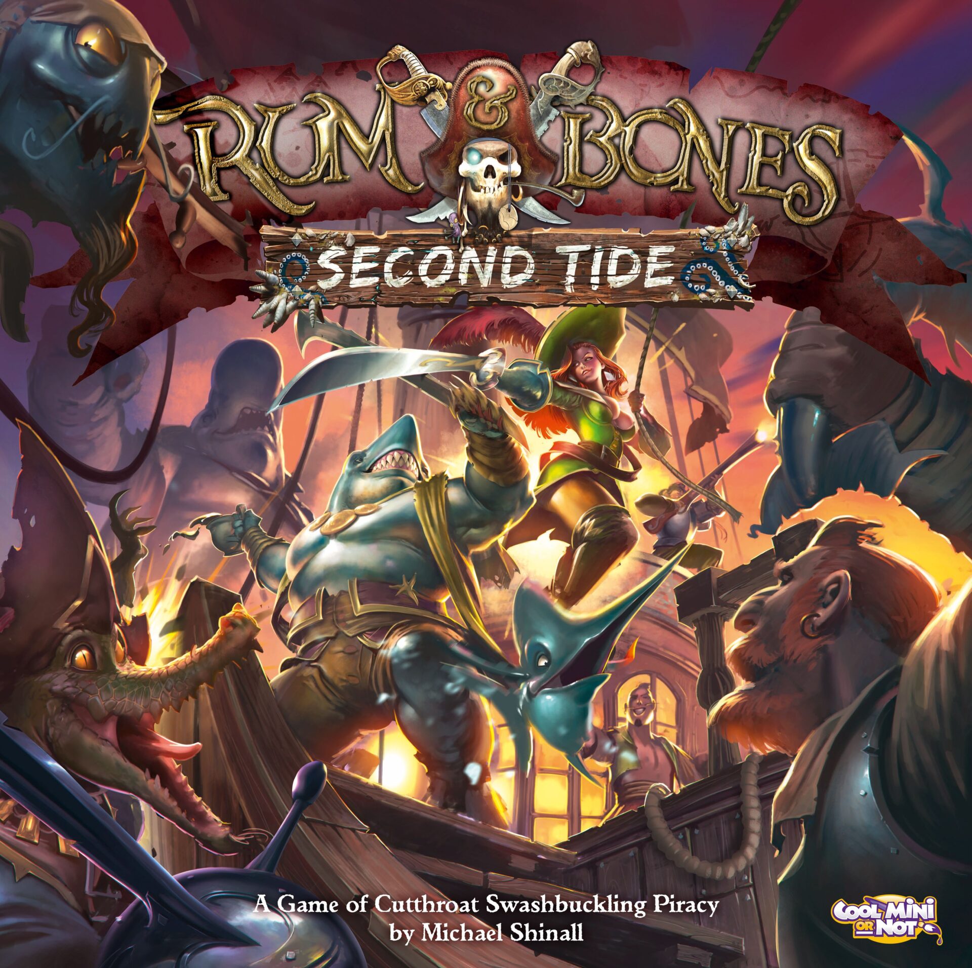 Rum & Bones Second Tide Board Game Nexus