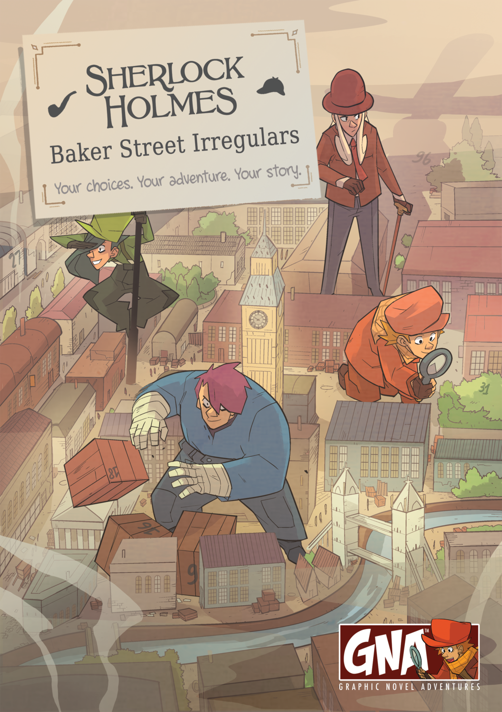 Sherlock Holmes Baker Street Irregulars Board Game Nexus