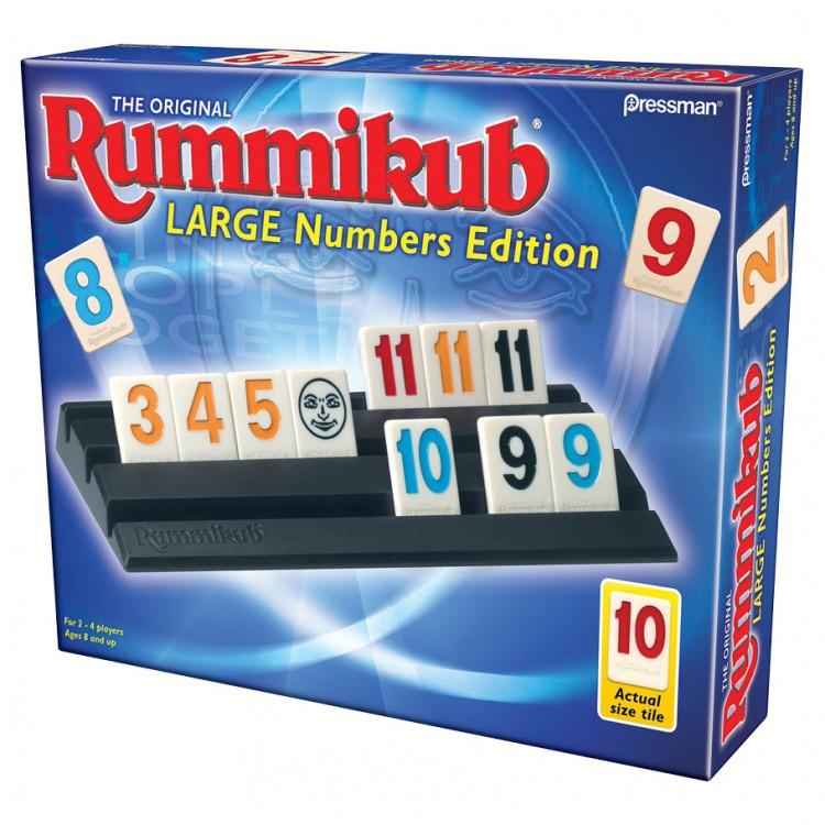 Rummikub (Large Numbers Edition) Board Game Nexus