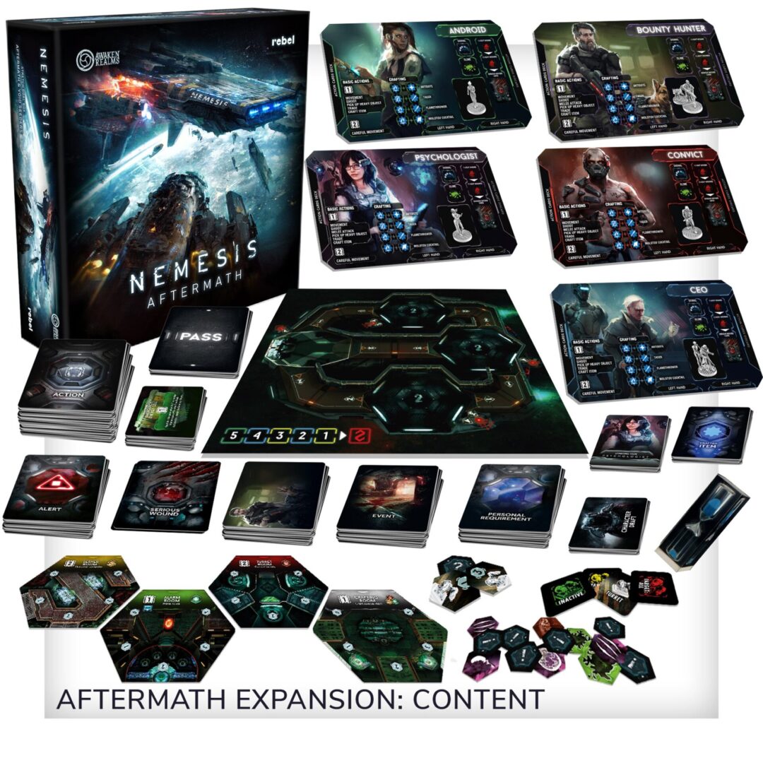 Nemesis Aftermath Board Game Nexus